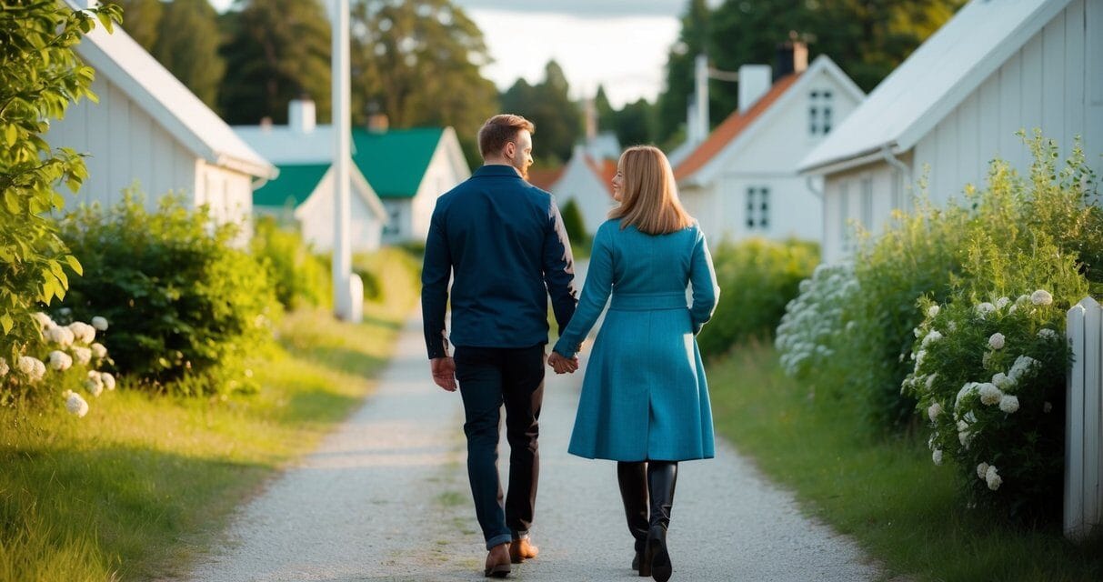Romantiske paroplevelser i Sverige for familier på tur