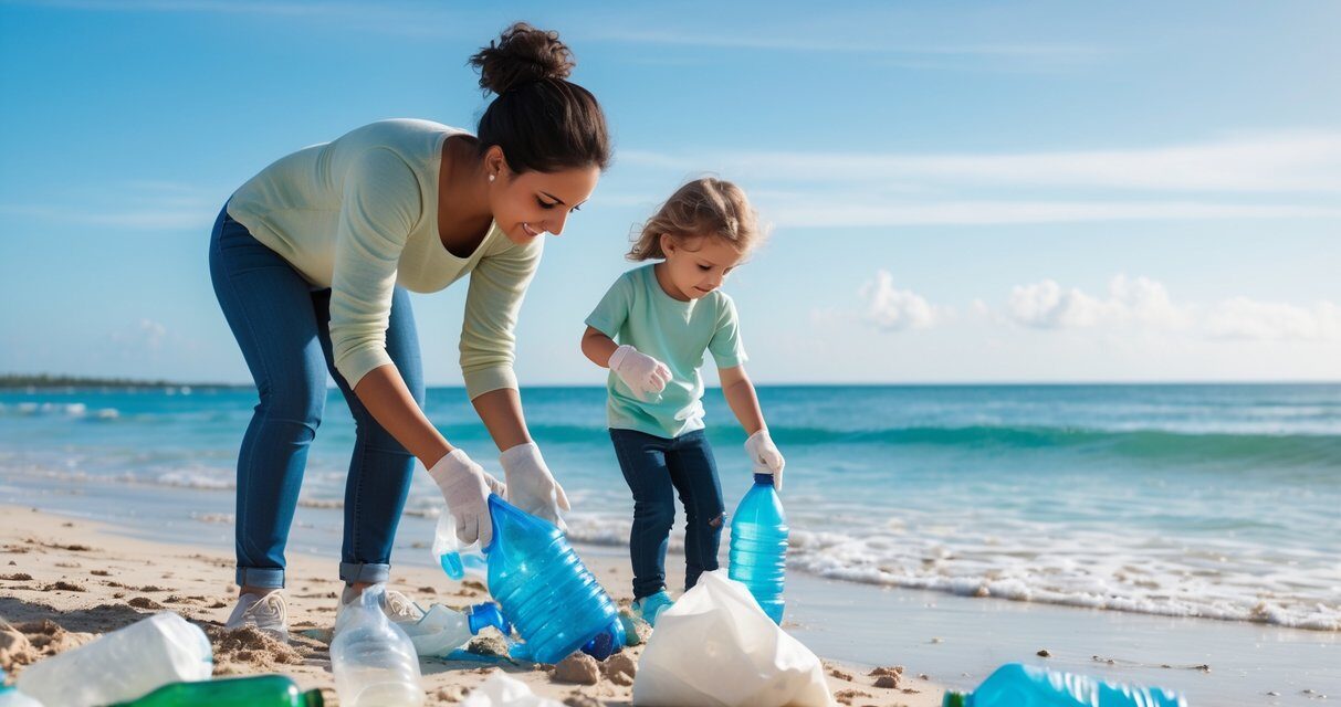 Sådan beskytter du dine børn mod plastikforurening i havet