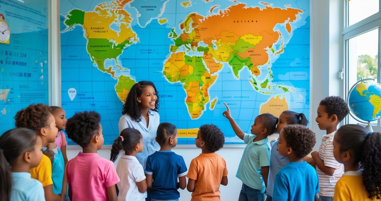 Sådan forklarer du børn om tidszoner i hele verden