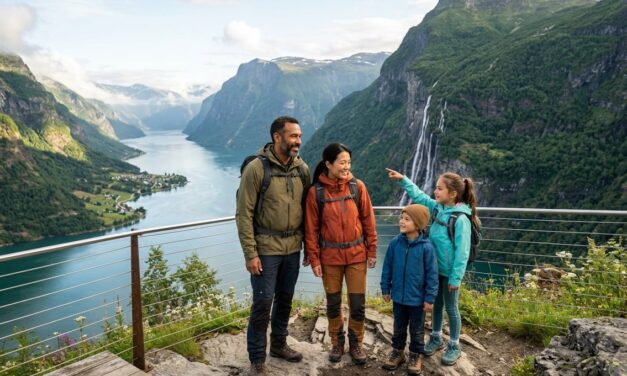 Ferie i Norge med børn – inspiration til fjorde, natur og oplevelser