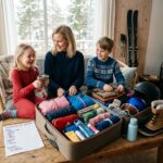 Pakkeliste til skiferie med børn huskeliste til hele familien