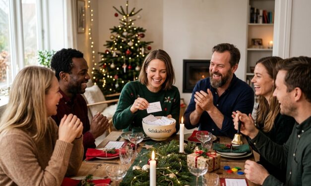 Selskabslege til julefrokosten – sjove idéer til underholdningen