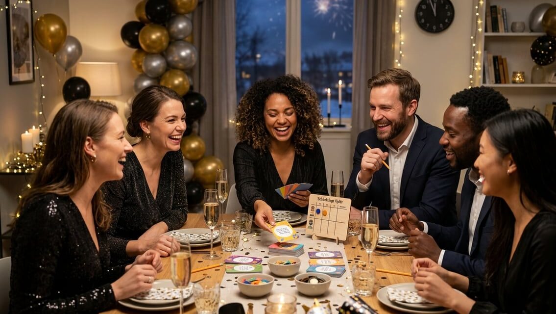 Selskabslege til nytår – idéer til årets sidste aften