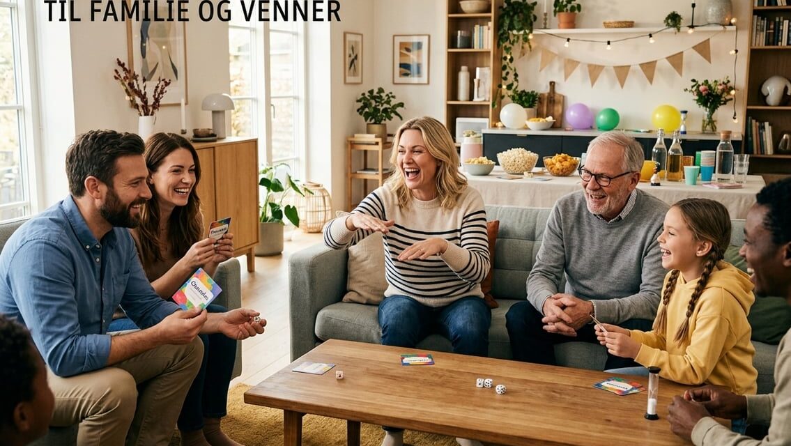 Sjove selskabslege – 20 idéer til familie og venner