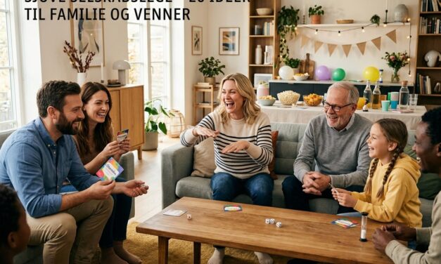 Sjove selskabslege – 20 idéer til familie og venner
