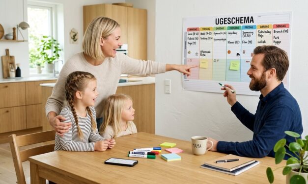 Ugeplan til familien – sådan skaber I bedre overblik over ugen